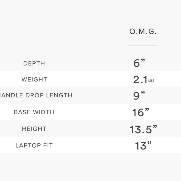 Lo and Son’s O.M.G. laptop travel bag - Picture 3 of 3